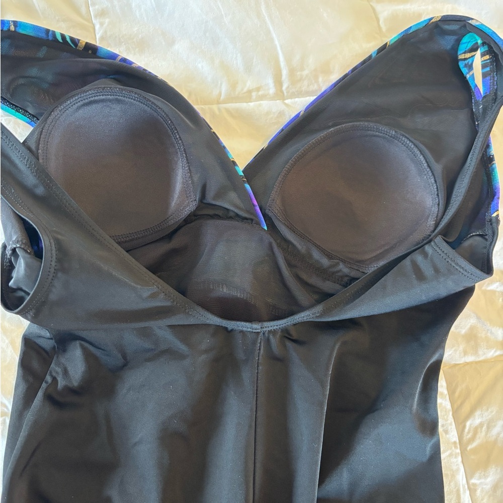 Vibrant Blue and Purple Swimsuit Set - Picture 6 of 6